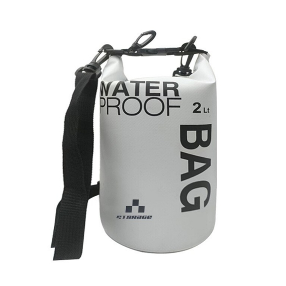 New- 2L waterproof dry bag, floats storage bag travel camping water sport bag - Picture 3 of 11